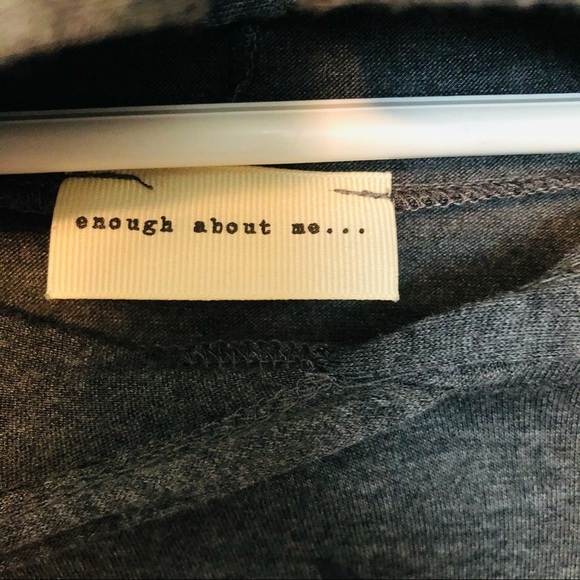 enough about me Panda hooded tee - Picture 3 of 6